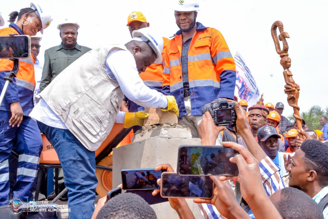 RDC-Agriculture : le Ministre Muhindo Nzangi lance officiellement les travaux d’accès au Parc Agro-Industriel de Ngandajika et réaffirme la vision agricole du Chef de l’État