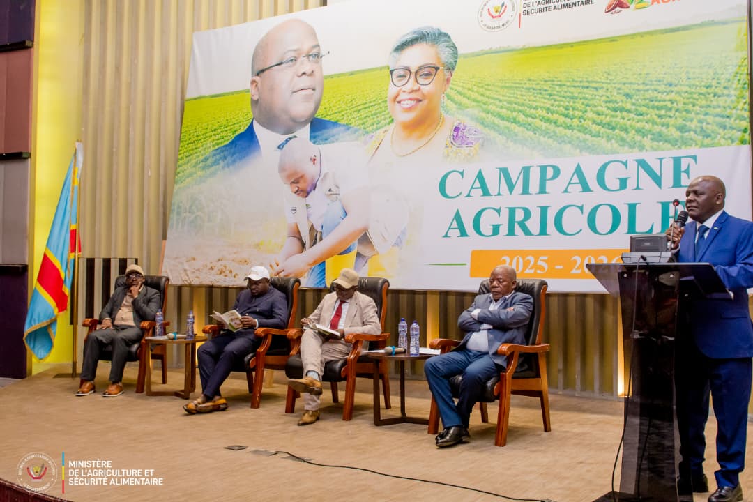 lancement officiel de la réforme structurelle du secteur agricole congolais.