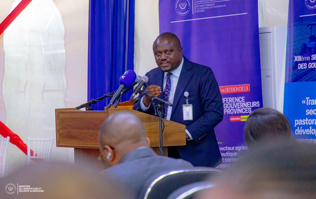 Conférence des Gouverneurs : S.E MUHINDO NZANGI dévoile la stratégie nationale de relance agricole fondée sur la semence, les fertilisants et la mécanisation