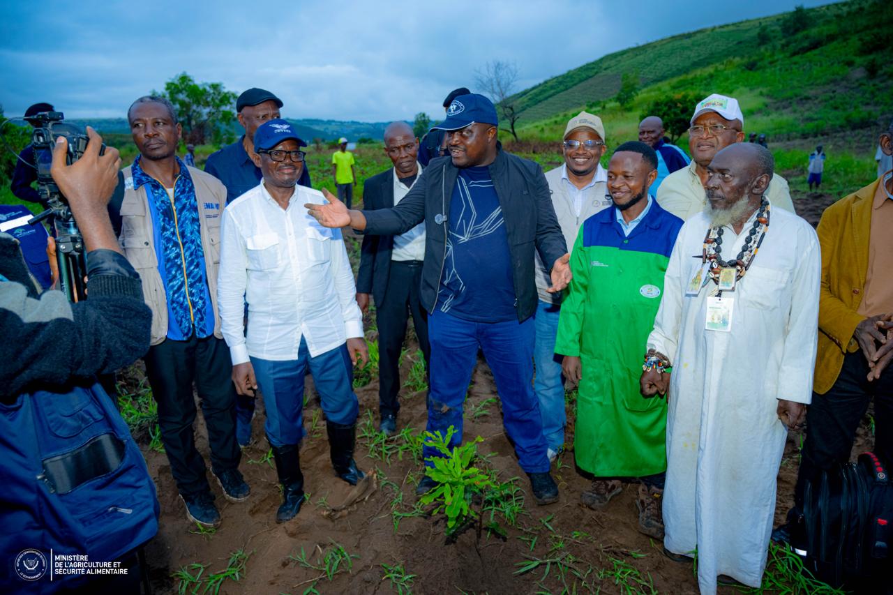 RDC : S.E. Muhindo Nzangi lance la culture du macadamia, une filière d’avenir pour une agriculture rentable et durable